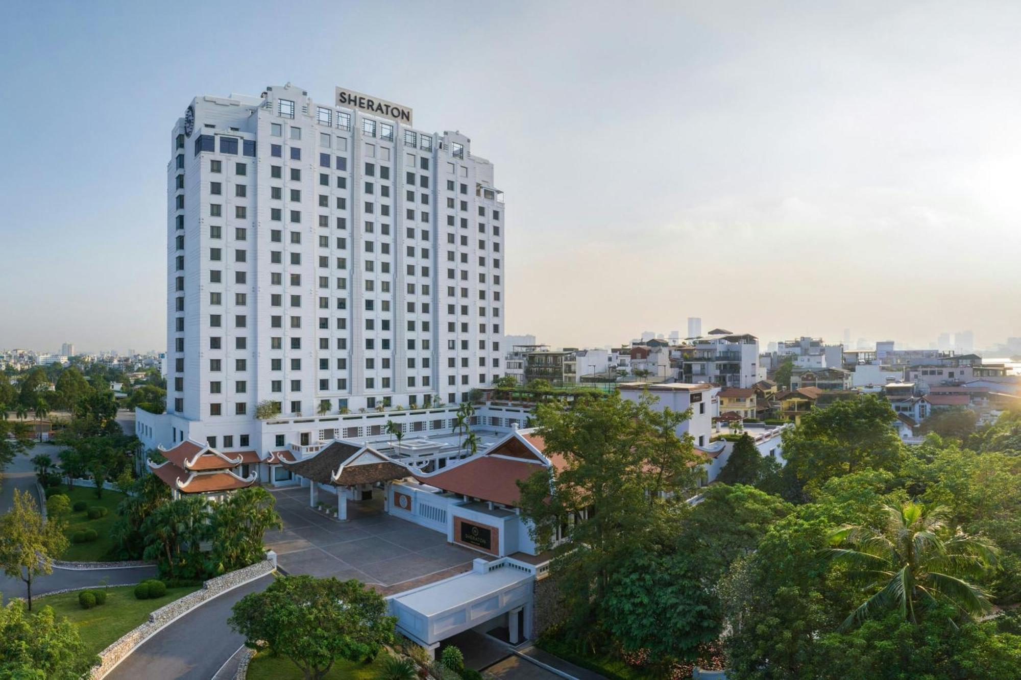 Sheraton Hanoi Hotel Exterior foto